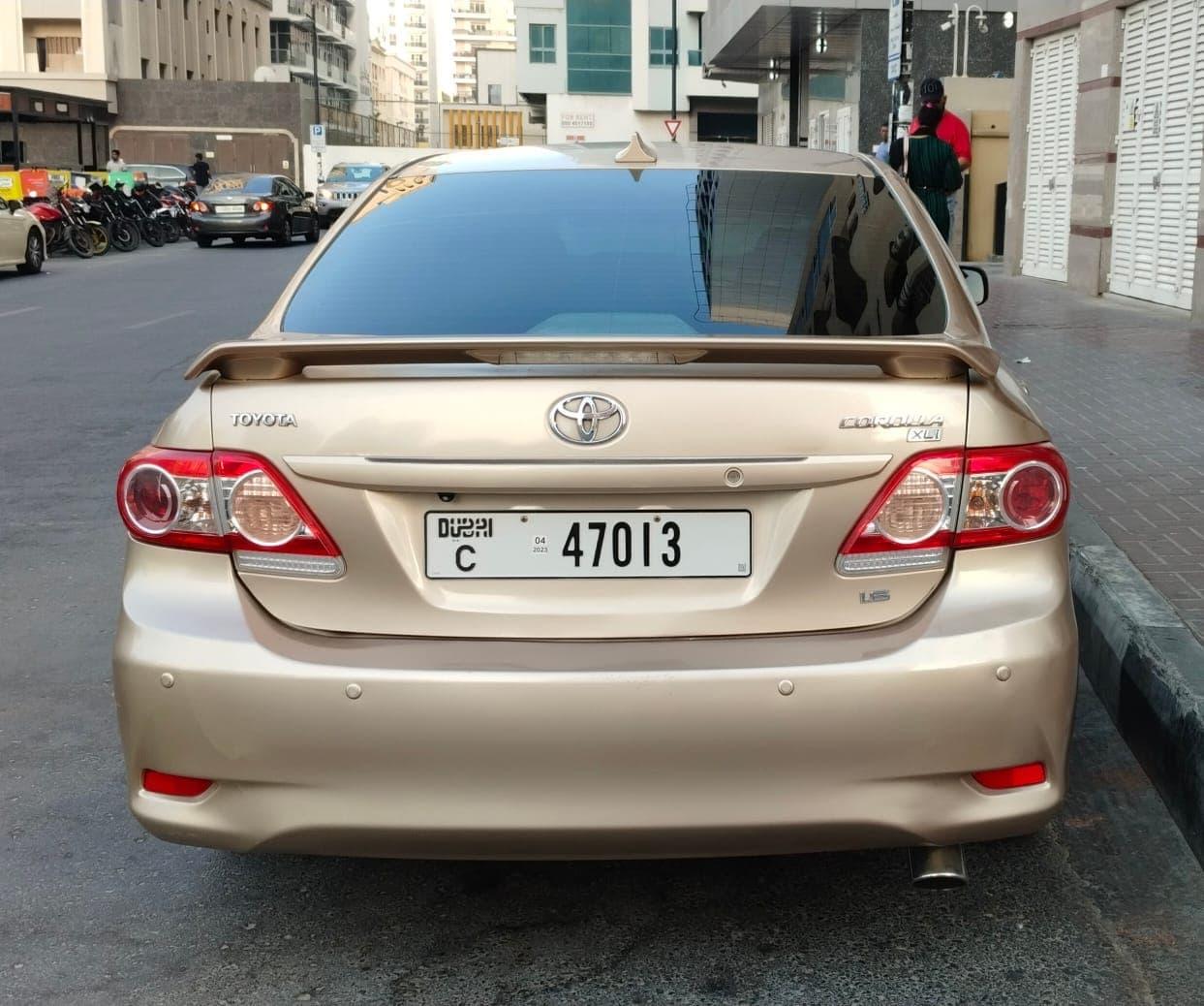 2011 TOYOTA COROLLA_1.6L, AUTOMATIC_URGENT SELL - view 2